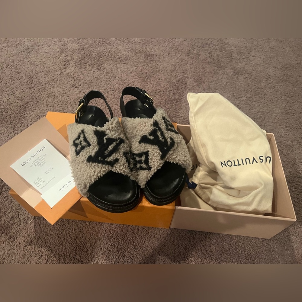 Louis Vuitton comfort sandal